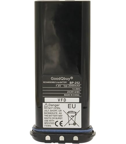 Amazon.com: ExpertPower® 7.4V 2000mAh Li-ion Battery for Icom BP